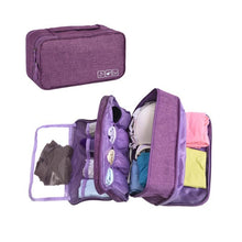 Load image into Gallery viewer, Travel Waterproof Storage Bag Underwear Storage Finishing Bag, Black, Gray, Violet, Wine Red, Sky Blue, Navy