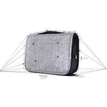 Load image into Gallery viewer, Travel Waterproof Wash Bag Portable Dust-Proof Storage Bag Hanging Cosmetic Bag, Purple, Black, Grey, Wine Red, Sky Blue, Navy