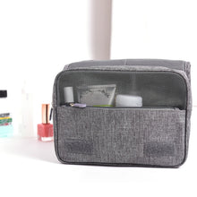 Load image into Gallery viewer, Travel Waterproof Wash Bag Portable Dust-Proof Storage Bag Hanging Cosmetic Bag, Purple, Black, Grey, Wine Red, Sky Blue, Navy