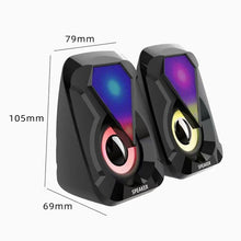 Load image into Gallery viewer, USB Wired Computer Speaker Home Desktop Game Audio, 1053
