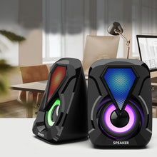 Load image into Gallery viewer, USB Wired Computer Speaker Home Desktop Game Audio, 1053