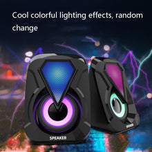 Load image into Gallery viewer, USB Wired Computer Speaker Home Desktop Game Audio, 1053