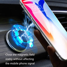 Load image into Gallery viewer, Q6 Car Magnetic Mobile Phone Holder Round Car Dashboard Navigation Bracket, Q6
