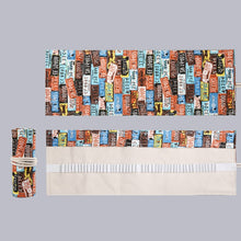 Load image into Gallery viewer, Handmade Canvas Pen Curtain Large-Capacity Pencil Case For Boys And Girls Color Pencil Sketch Stationery Box, 12 Holes, 24 Holes, 36 Holes, 2 PCS 36 Holes, 48 Holes, 72 Holes, 2 PCS 24 Holes