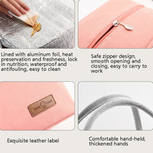 Load image into Gallery viewer, Lunch Lunar Bag Aluminum Film Thickening Large Capacity Portable Lunch Box, Large, Small