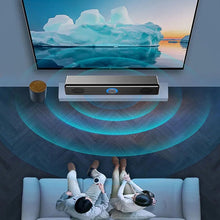 Load image into Gallery viewer, LeerFel Long Computer Wired Speaker Heavy Wellness Computer Multimedia Audio, 350TS (with Blueteeth), 350T (without Bluetooth)