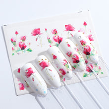 Load image into Gallery viewer, 5 PCS Flamingo Nail Stickers Water Decals Cute Animals Rabbit Owl Wraps Flora Watermark Adhesive Decoration Manicure, STZ659, STZ660, STZ661, STZ662, STZ663, STZ664, STZ665, STZ666, STZ667, STZ668, STZ669, STZ670, STZ671, STZ672, STZ673