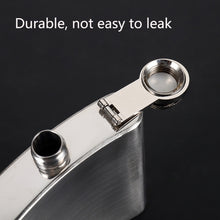 Load image into Gallery viewer, Portable Stainless Steel Hip Flask Set With Wine Glass Funnel, 7OZ Yellow Grunge, 7OZ Gray Grunge, 7OZ Jack Yellow Grunge, 7OZ Jack Gray Grunge, 7OZ Jack Black Core