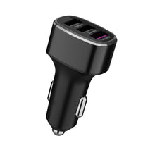 Load image into Gallery viewer, Three USB Ports Car Fast Charging Charger For Huawei/For OPPO/VIVO/OnePlus And Other Flash Charging, GT680 Black, GT680 Gray, GT780 Black, GT780 Gray