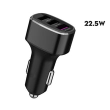 Load image into Gallery viewer, Three USB Ports Car Fast Charging Charger For Huawei/For OPPO/VIVO/OnePlus And Other Flash Charging, GT680 Black, GT680 Gray, GT780 Black, GT780 Gray