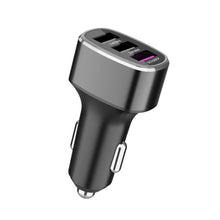 Load image into Gallery viewer, Three USB Ports Car Fast Charging Charger For Huawei/For OPPO/VIVO/OnePlus And Other Flash Charging, GT680 Black, GT680 Gray, GT780 Black, GT780 Gray