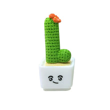 Load image into Gallery viewer, Small Fresh Cactus Ornaments Resin Plants Small Potted Car Ornaments