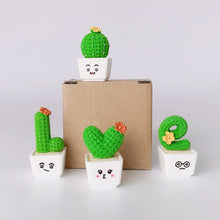 Load image into Gallery viewer, Small Fresh Cactus Ornaments Resin Plants Small Potted Car Ornaments