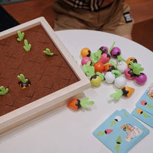 Load image into Gallery viewer, Farm Pulling Carrot Memory Chess Board Game Children Wooden Enlightenment Early Educational Toys