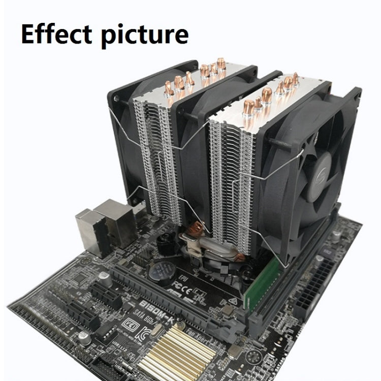 COOL STORM CT-4U-9cm Heat Pipe Dual-Tower CPU Radiator Copper Pipe 9 Cm Fan For Intel/AMD Platform Specification：, Aurora Single Fan 3 Line, Aurora Single Fan 4 Line, Aurora Double Fan 3 Line, Aurora Three-fan 3 Line                                    ...