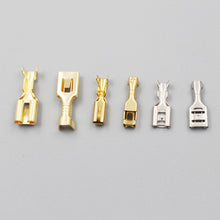 Load image into Gallery viewer, 150 PCS Male Female Car Motorcycle Spade Connector Splice Crimp Wire Terminals, 150 PCS