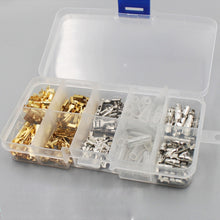 Load image into Gallery viewer, 150 PCS Male Female Car Motorcycle Spade Connector Splice Crimp Wire Terminals, 150 PCS