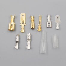Load image into Gallery viewer, 150 PCS Male Female Car Motorcycle Spade Connector Splice Crimp Wire Terminals, 150 PCS