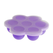 Load image into Gallery viewer, 7 Grid Baby Food Container Infant Fruit Breast Milk Storage Box Freezer Tray Crisper