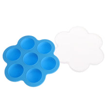 Load image into Gallery viewer, 7 Grid Baby Food Container Infant Fruit Breast Milk Storage Box Freezer Tray Crisper