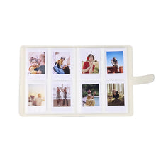 Load image into Gallery viewer, 3-Inch 128-Piece PU Photo Album Laser Symphony Mini Digital Photo Storage, Illusion Silver, Illusion Pink, Illusion Purple, Oil, Air-sea Anchor