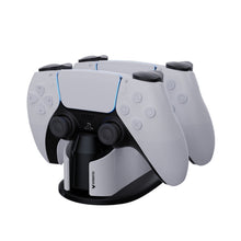 Load image into Gallery viewer, SPARKFOX W20P508 Dual Charger With Contacts Wireless Handle Charger For PS5, Style:, Charger+Data Cable+Charging Plug, Charger+Data Cable
