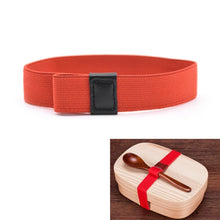 Load image into Gallery viewer, Lunch Box Straps High Elastic Double-Layer Fixed Paste Belt, Lunch Box Straps(Red), Lunch Box Straps(Black)