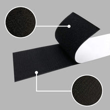 Load image into Gallery viewer, Car License Plate Hook And Loop Fastener High Temperature Resistance Polyester Double-Sided Fixed Stickers, 100x500mm