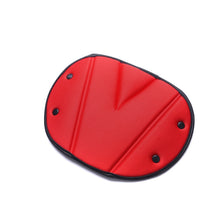 Load image into Gallery viewer, Car Seat Safety Belt Cover Sturdy Adjustable Triangle Safety Seat Belt Pad Clips Child Protection, Red, Orange, Black