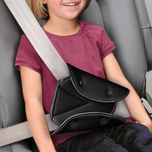 Load image into Gallery viewer, Car Seat Safety Belt Cover Sturdy Adjustable Triangle Safety Seat Belt Pad Clips Child Protection, Red, Orange, Black