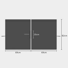 Load image into Gallery viewer, Automobile Front And Rear Partition Curtain Business Car Air Conditioning Privacy Curtain, Size: 69 x 82cm