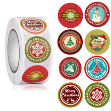 Load image into Gallery viewer, Christmas Gift Sticker Decoration Label Sealing Sticker, HA048, HA049, HA050, HA051, HA052, HA131, HA132, HA133, HA134