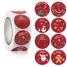 Load image into Gallery viewer, Christmas Gift Sticker Decoration Label Sealing Sticker, HA048, HA049, HA050, HA051, HA052, HA131, HA132, HA133, HA134