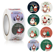 Load image into Gallery viewer, Christmas Gift Sticker Decoration Label Sealing Sticker, HA048, HA049, HA050, HA051, HA052, HA131, HA132, HA133, HA134