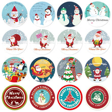 Load image into Gallery viewer, Christmas Gift Sticker Decoration Label Sealing Sticker, HA048, HA049, HA050, HA051, HA052, HA131, HA132, HA133, HA134