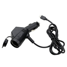Load image into Gallery viewer, 2 PCS Car 3 In 1 Charger With Cigarette Lighter Dual USB Interface With USB Mobile Phone Charging Cable, Black, White