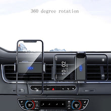 Load image into Gallery viewer, Vehicle-mounted Intelligent Induction Electric Mobile Phone Holder Car Air Outlet Navigation Frame, JK-690