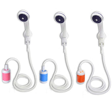 Load image into Gallery viewer, LLT-ES01 Electric Pet Shower Outdoor Camping Bath Device, Style:, Standard (Orange White), Standard (Sky Blue), Standard (Pink), High Match (Orange White), High Match (Sky Blue), High Match (Pink)