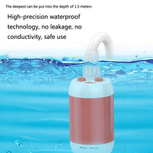 Load image into Gallery viewer, LLT-ES01 Electric Pet Shower Outdoor Camping Bath Device, Style:, Standard (Orange White), Standard (Sky Blue), Standard (Pink), High Match (Orange White), High Match (Sky Blue), High Match (Pink)