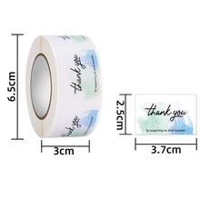 Load image into Gallery viewer, 5 Rolls Thank You Label Seal Decoration Sticker, 2.5x3.7cm