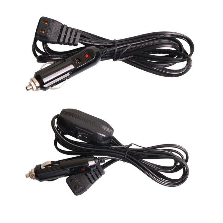 Car Compressor Refrigerator Line 12/24V Semiconductor Refrigerator Power Cord Cigarette Lighter Line, With Switch 1m, With Switch 2m, With Switch 4m, With Switch 5m, Without Switch 1m, Without Switch 2m, Without Switch 4m, Without Switch 5m