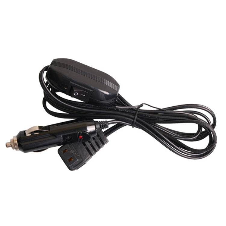 Car Compressor Refrigerator Line 12/24V Semiconductor Refrigerator Power Cord Cigarette Lighter Line, With Switch 1m, With Switch 2m, With Switch 4m, With Switch 5m, Without Switch 1m, Without Switch 2m, Without Switch 4m, Without Switch 5m