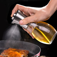 Load image into Gallery viewer, Stainless Steel Glass Bottle Barbecue Cooking Seasoning Oil Pot Sprayer Oil Injection Kettle Oil Spray Bottle, Oil Spray Bottle