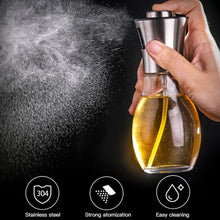Load image into Gallery viewer, Stainless Steel Glass Bottle Barbecue Cooking Seasoning Oil Pot Sprayer Oil Injection Kettle Oil Spray Bottle, Oil Spray Bottle