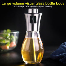 Load image into Gallery viewer, Stainless Steel Glass Bottle Barbecue Cooking Seasoning Oil Pot Sprayer Oil Injection Kettle Oil Spray Bottle, Oil Spray Bottle