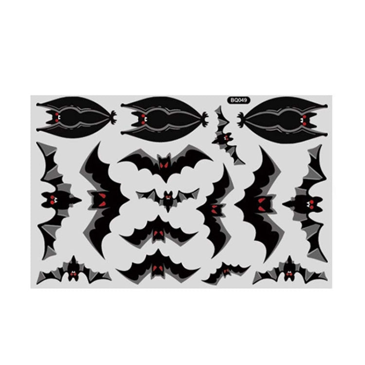 Halloween Decoration Static Wall Stickers, BQ041 Death, BQ042 Mummy, BQ043 Zombie, BQ044 Vampire, BQ045 Lying Window Pumpkin, BQ046 Pumpkin, BQ047 Ghost, BQ048 Mummy, BQ049 Bat, BQ050 Ghost House, BQ051 Tree, BQ052 Scarecrow