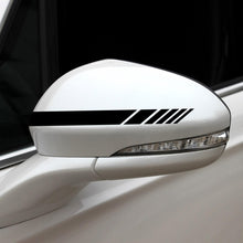 Load image into Gallery viewer, D-1037 Striped Car Sticker Car Side Door Cover Rearview Mirror Combination Sticker, D-1037