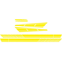 Load image into Gallery viewer, D-1037 Striped Car Sticker Car Side Door Cover Rearview Mirror Combination Sticker, D-1037