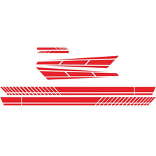 Load image into Gallery viewer, D-1037 Striped Car Sticker Car Side Door Cover Rearview Mirror Combination Sticker, D-1037