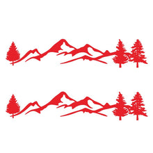 Load image into Gallery viewer, 2 PCS D-791 Mountain Forest Car Sticker SUV Off-Road Vehicle Body Sticker Rear Windshield Car Sticker